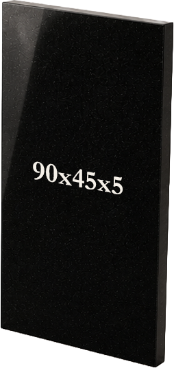 Прямокутний вертикальний пам'ятник 90×45×5 (одинарний) V90 — Стела