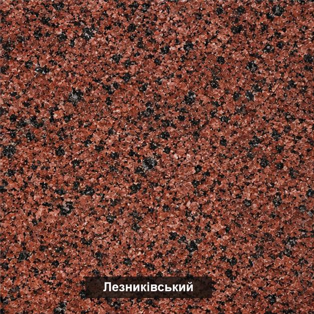Текстура граніту Лезниківський крупним планом